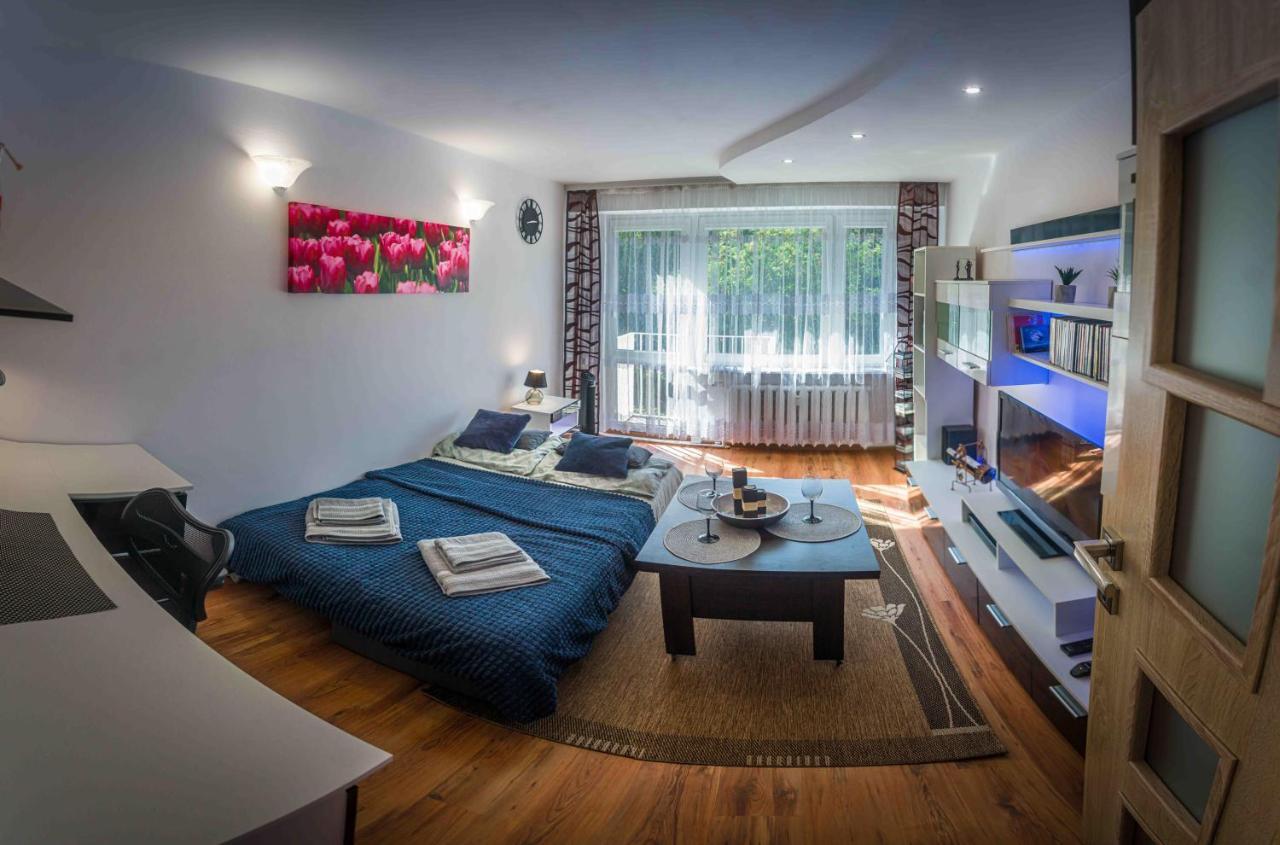 Apartmán Komfortowy Apartament Seven Niedaleko Centrum Olštýn Exteriér fotografie